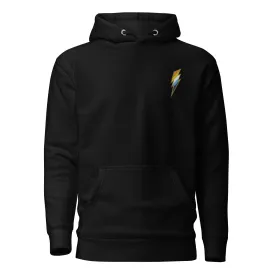 AroAce Pride Lightning Embroidered Hoodie